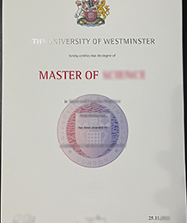 University of Westminster Degree