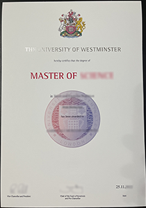 University of Westminster Degree, Buy Fake University of Westminster Degree