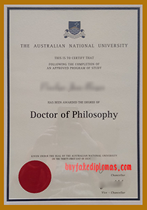 Australian National University Degree, fake Australian National University Degree