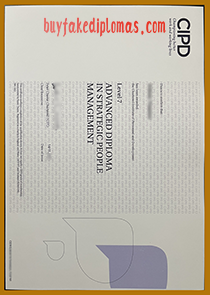 CIPD Certificate, Buy Fake CIPD Certificate