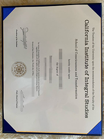 California Institute of Integral Studies fake diploma