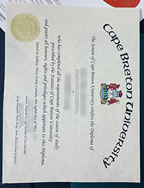 Cape Breton University fake diploma
