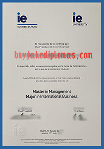 IE University Degree, Buy Fake IE University Degree