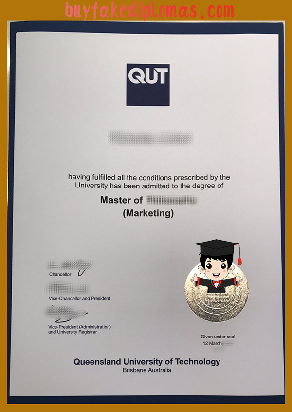 Queensland University of Technology Degree, fake Queensland University of Technology Degree