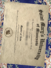 Fake Saint Mary’s University Diploma