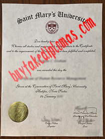 Saint Mary’s University fake diploma