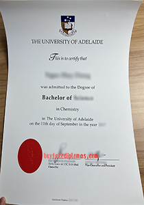 University of Adelaide Degree, Fake University of Adelaide Degree