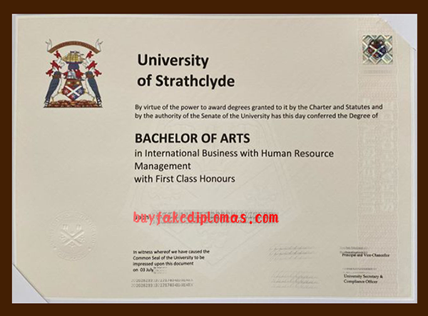 University of Strathclyde Degree, Buy Fake University of Strathclyde Degree