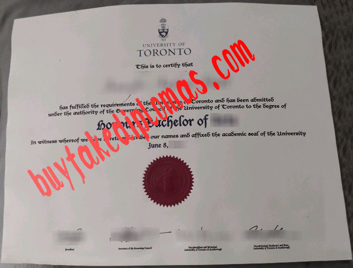 University of Toronto fake degree