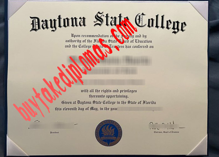 Daytona State College fake diploma