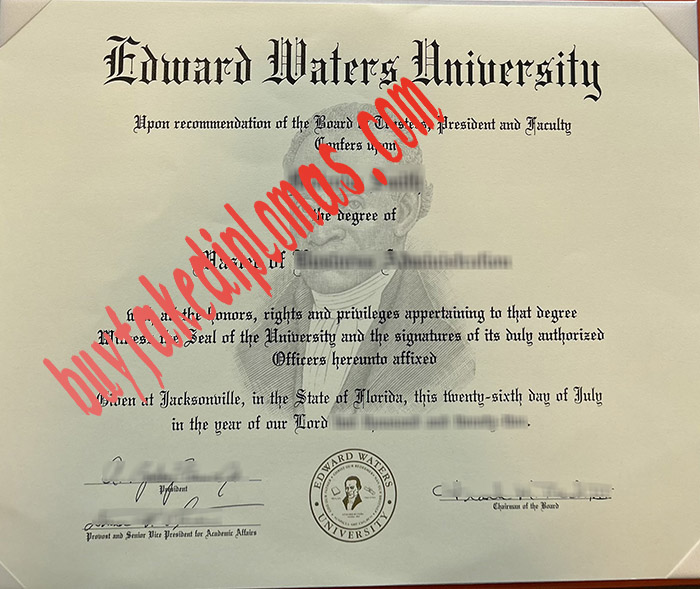 Edward Waters College fake diploma