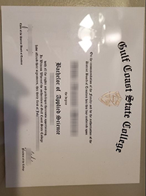 Gulf Coast State College fake diploma
