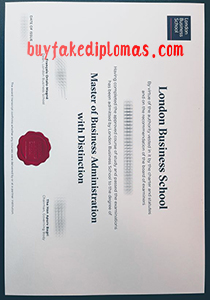 London Business School fake MBA Diploma