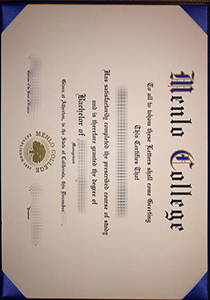 Fake Menlo College Degree