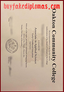 Oakton Community College Fake Degree