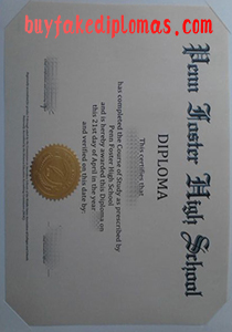 Penn Foster High School Fake Diploma