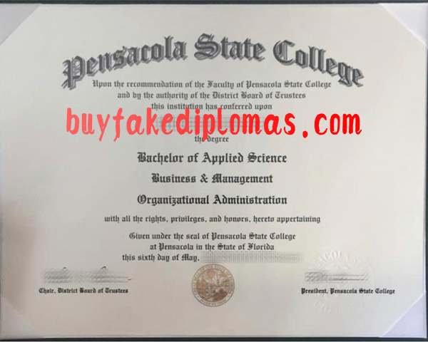 Pensacola State College Fake Degree