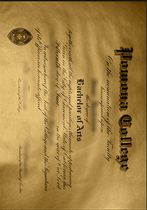 Pomona College Fake Degree