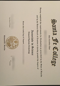 Fake Santa Fe College Degree