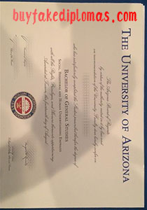 Fake University of Arizona Degree