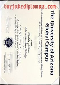Fake University of Arizona Global Campus Degree