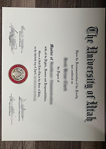 University of Utah fake diploma