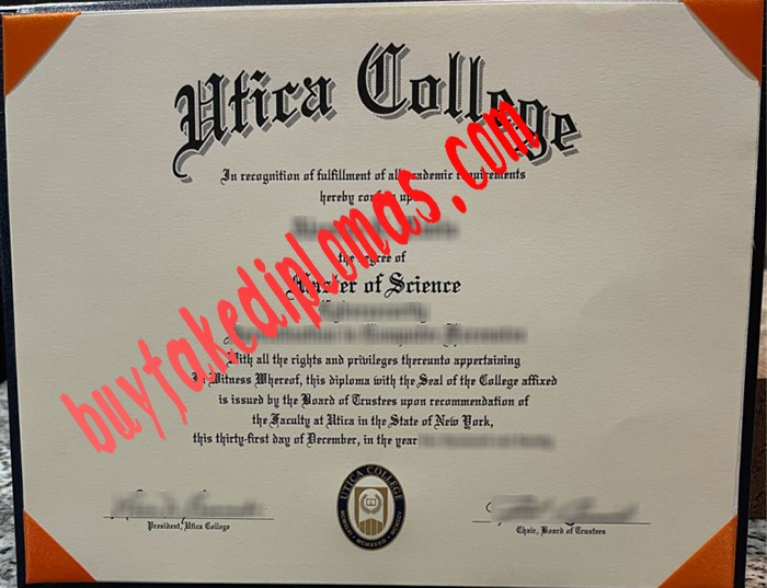 Utica College fake diploma