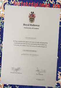 Fake Royal Holloway University of London Degree