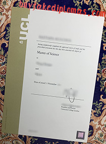Fake UCL Degree