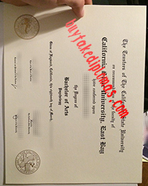 Fake California State University East Bay Degree