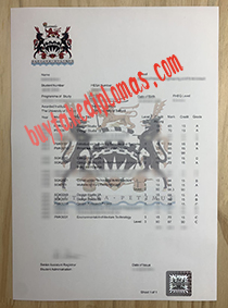University of Salford fake transcript