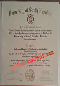 Fake University of South Carolina-Spartanburg Degree