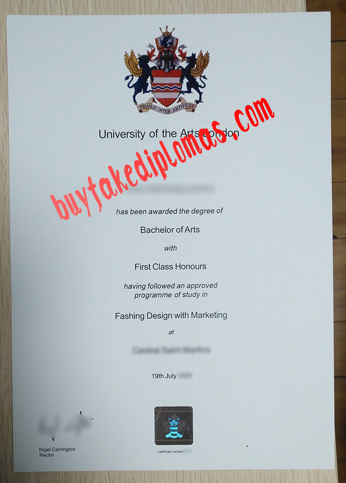 University of the Arts London degree University of the Arts London fake degree