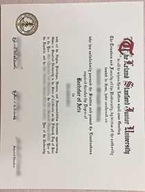 Leland Stanford Junior University fake degree