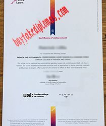 Buy fake diploma of London College of Fashion fake diploma