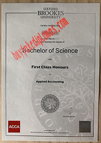 Oxford Brookes University fake diploma