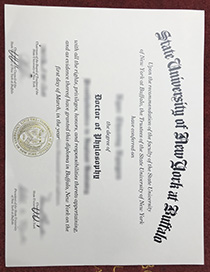 State University of New York at Buffalo fake diploma