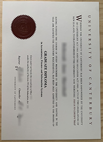 University of Canterbury fake diploma