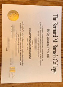 Bernard M.Baruch College-CUNY fake degree