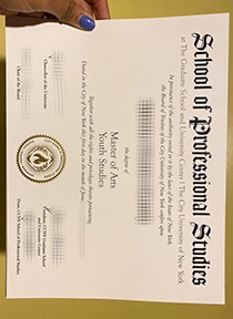 CUNY School of profssional Studies fake degree