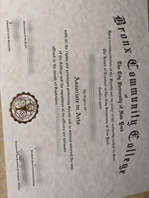 City University of New York of Bronx Community College fake degree