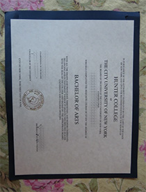 City University of New York of Hunter College fake degree