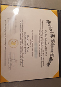 City University of New York of Lehman College fake degree