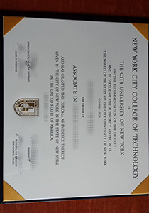 New York City College of Technology fake degree