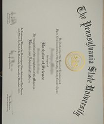 Discover: How to buy Pennsylvania State University fake diploma