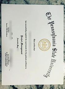 Pennsylvania State University fake degree