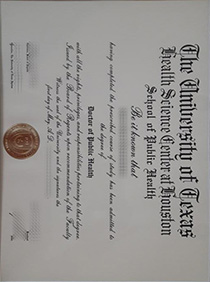 University of Texas Health Science Center at Houston fake diploma