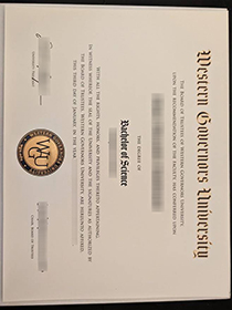 Western Governors University fake diploma