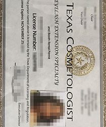 What can we do to help you get fake Cosmetology License certificate?